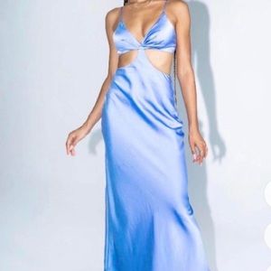 Blue princess polly Nora Maxi dress! Worn once!